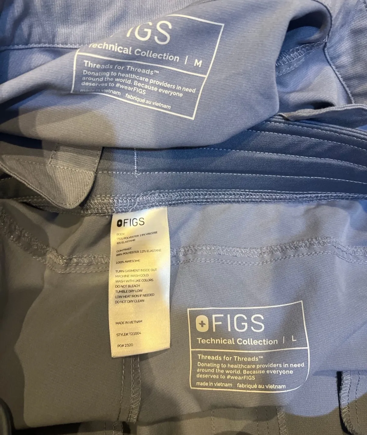 sz M & L Scrub Set! No Free Shipping:( - Image 5