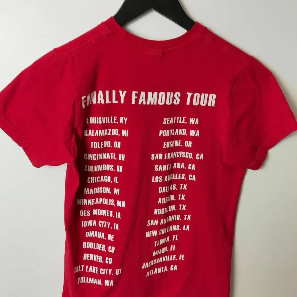 2011 Big Sean Rap Tee Womens Red Small S T Shirt Graphic Short Sleeve Cotton - Image 6