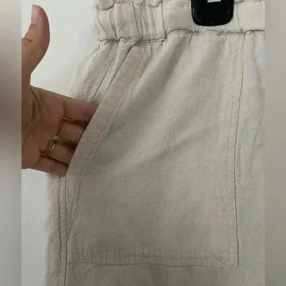 Linen Mini Skirt  size 2XL - Image 4