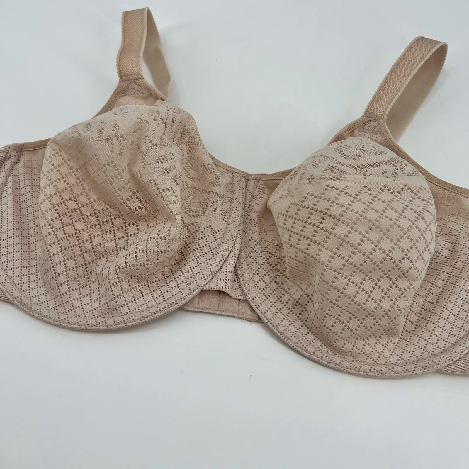 Wacoal Visual Effects Minimizer Underwire Bra style 857210 Sand (nude) size 38G - Image 6