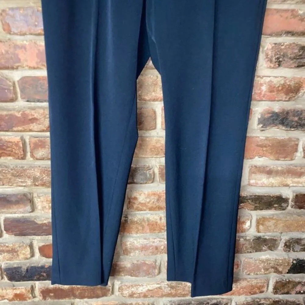 Draper's & Damons Black Flat Front Chino Dress Pants Women's Size Petite Large - Image 3