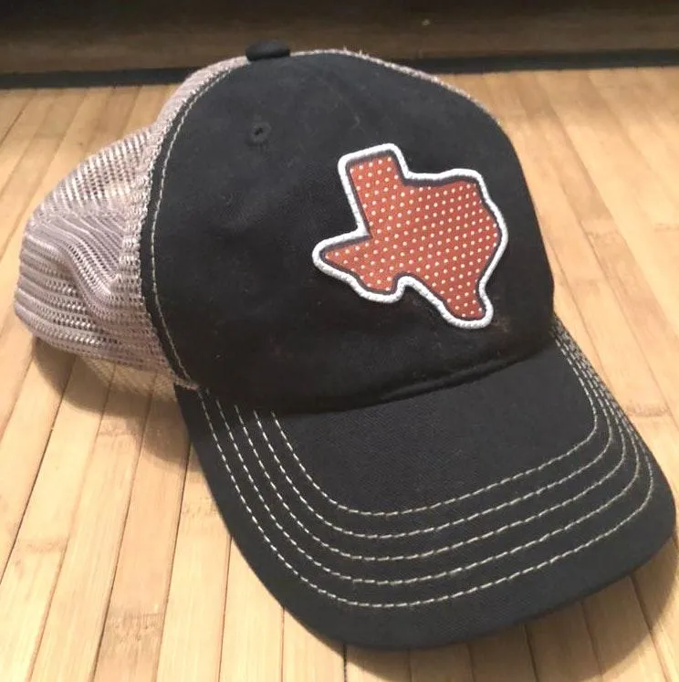 Texas Trucker Hat Black - Image 3