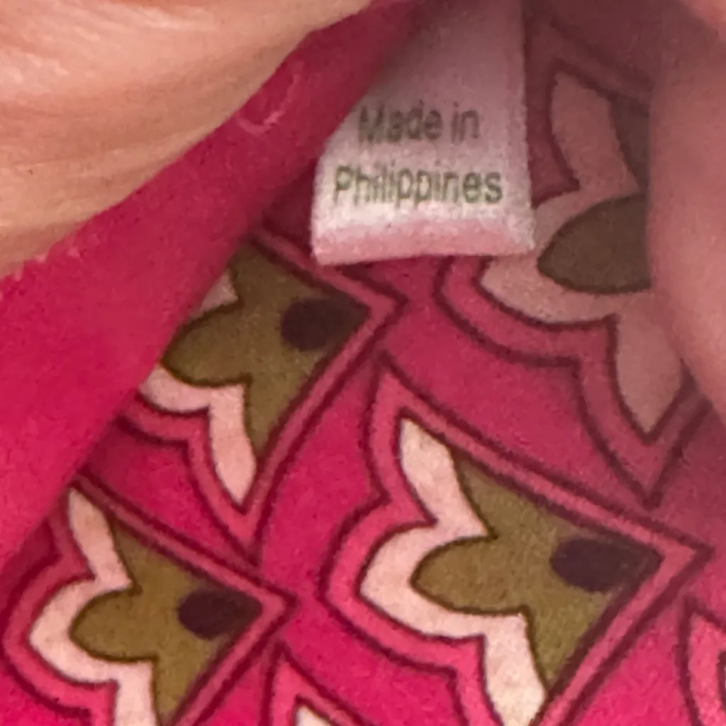 VERA BRADLEY Zip Around Wallet & Wristlet - Pink Swirls - Very Clean EUC - Image 15