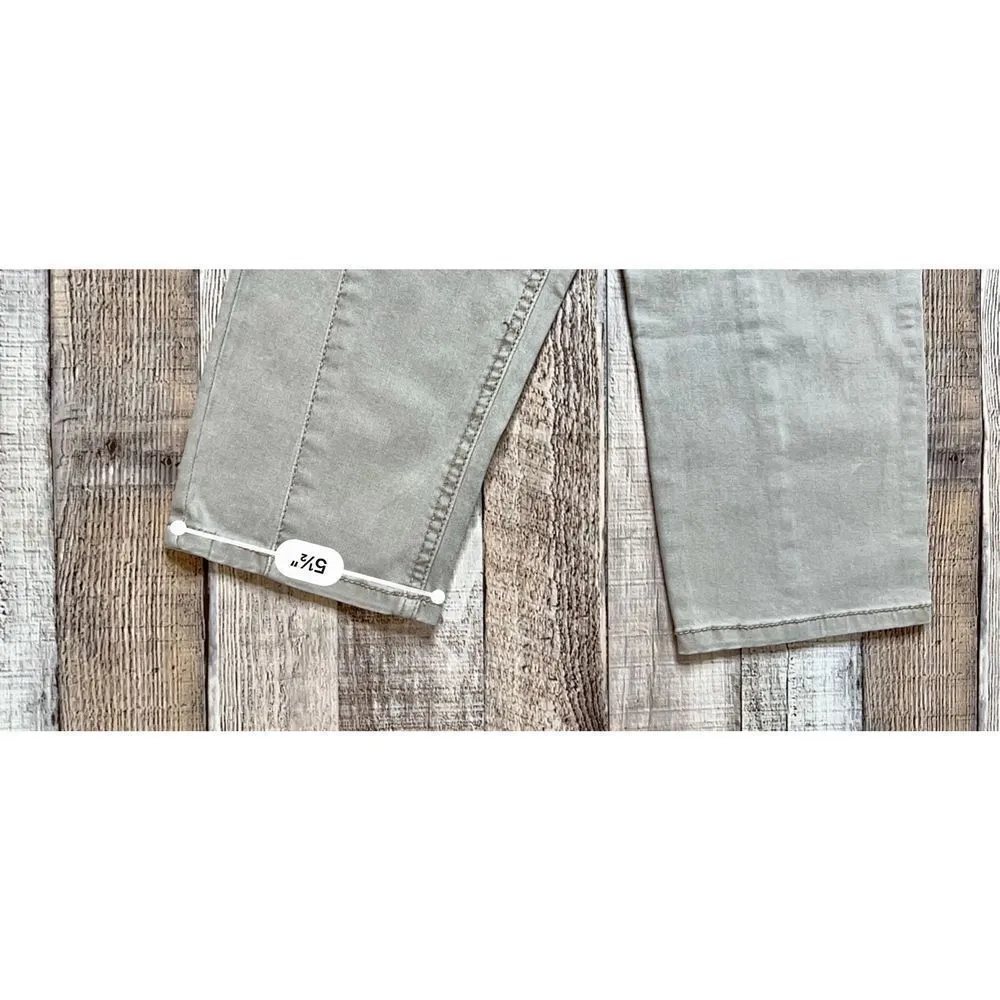 Soho NY&C Gray Tapered Leg Exposed Zippers‎ Ankle Jeans 12 Y2k Hipster Punk NWT - Image 8