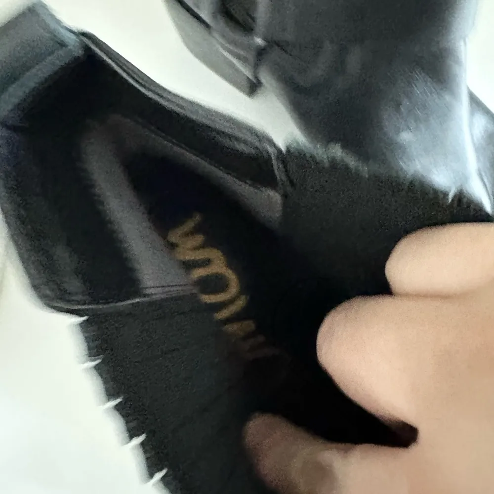 Sam Edelman Womens Size 10 Black Pull On Bellamie Bootie Grunge Square Toe - Image 2