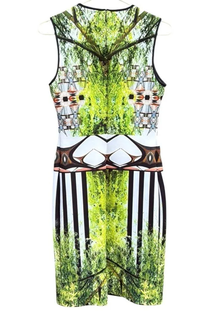 EUC Clover Canyon Huntington Gardens
Scuba Sheath Dress Size Large - Image 6