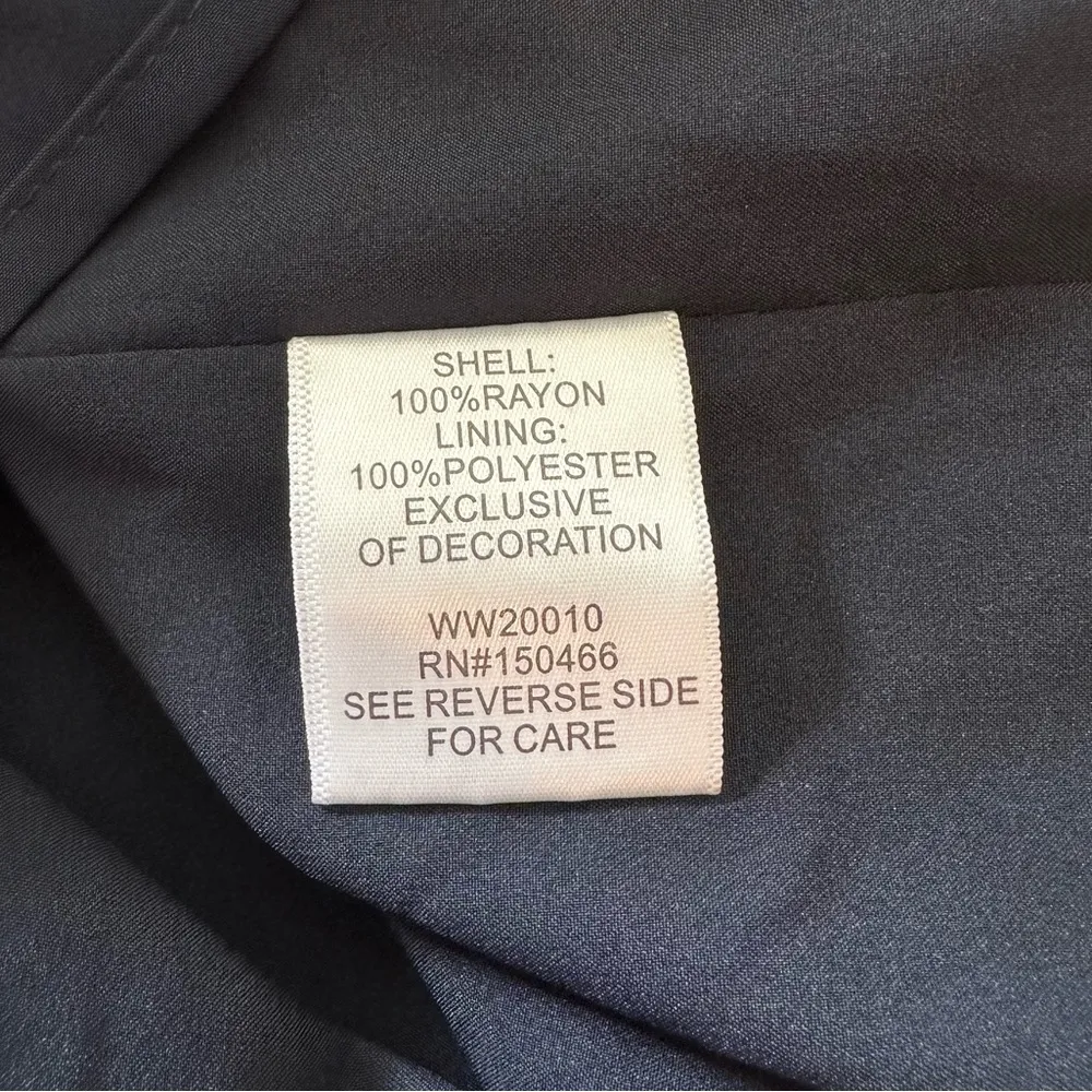 Market & Spruce Sidney Midi Skirt in Navy size XL Stitch Fix NWT - Image 10