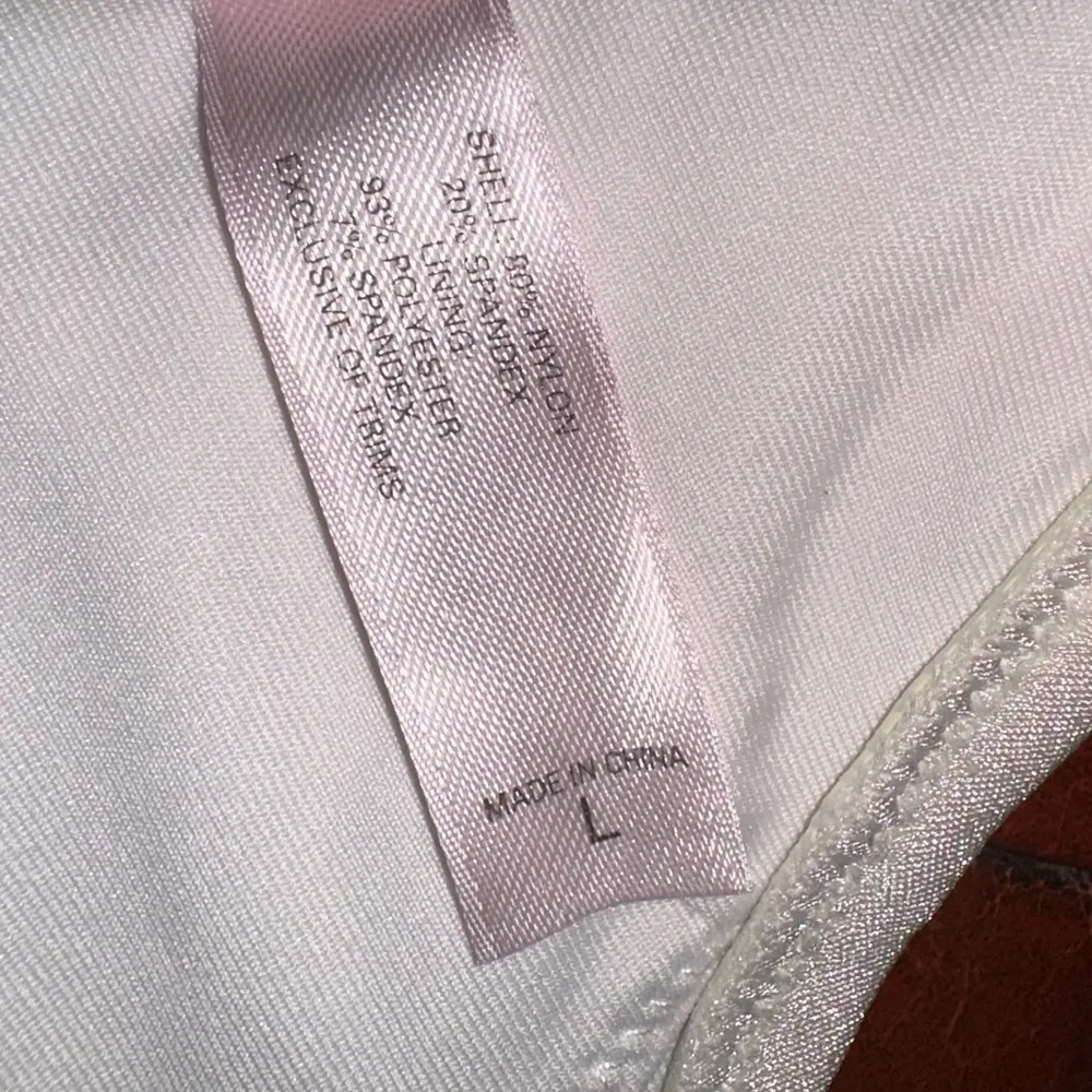 EUC Victoria’s Secret Embellished Retro Floral Halter Swim Bikini Top L - Image 6