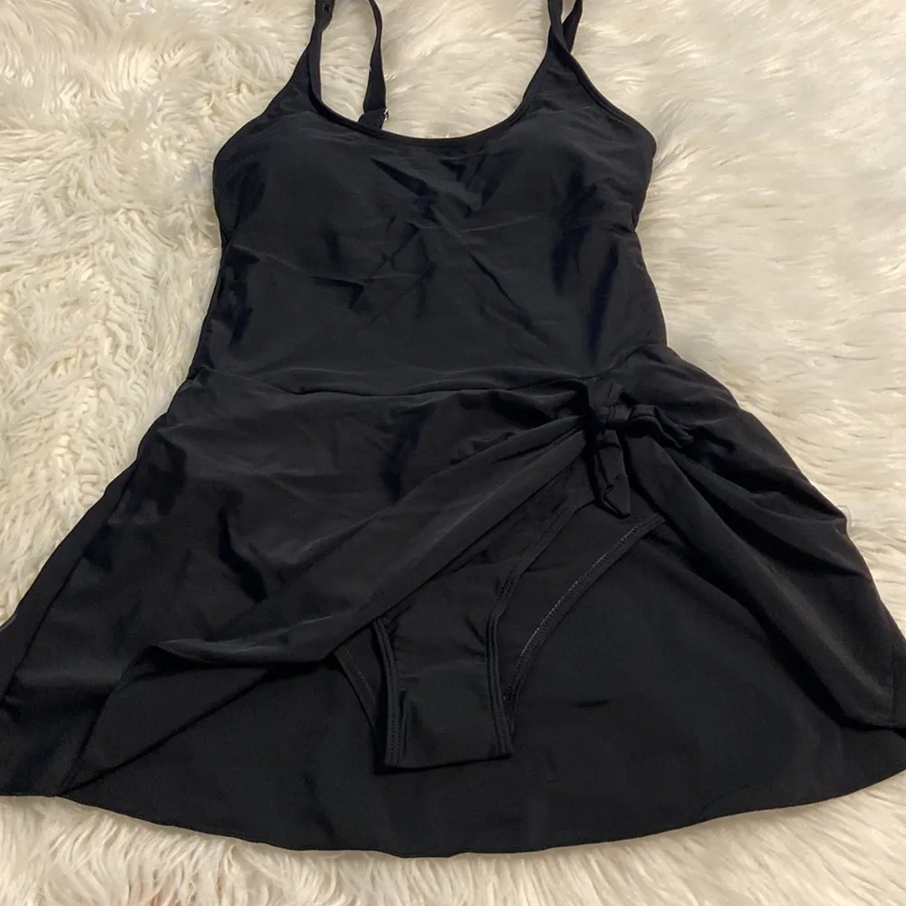 EOMENIE Swim one piece size M brand new with tags see all photos color black - Image 15