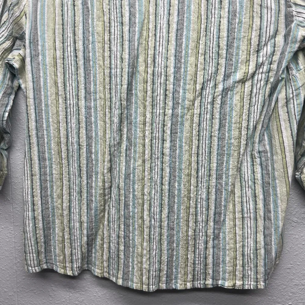 Vintage Krazy Kat Top Womens Large Y2K Cotton Boho Grunge Metallic Fairy Boho - Image 8