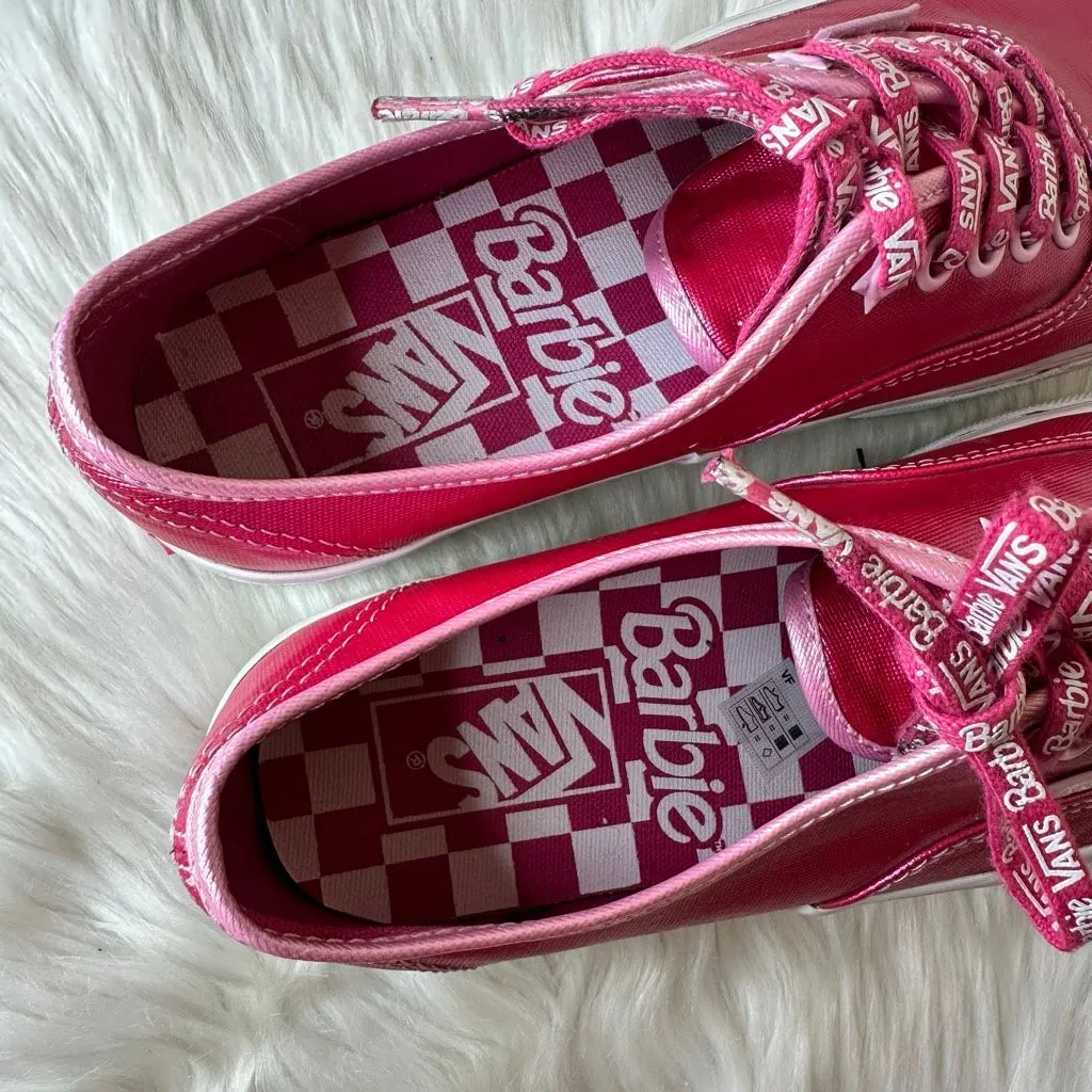 Vans X Barbie Stackform Sneaker Pink Women’s Size 9 - Image 9