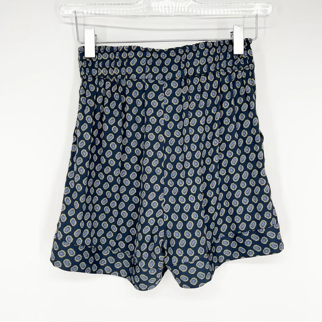 Something Navy Button Down Top‎ & Shorts Set XXL Blue - Image 8