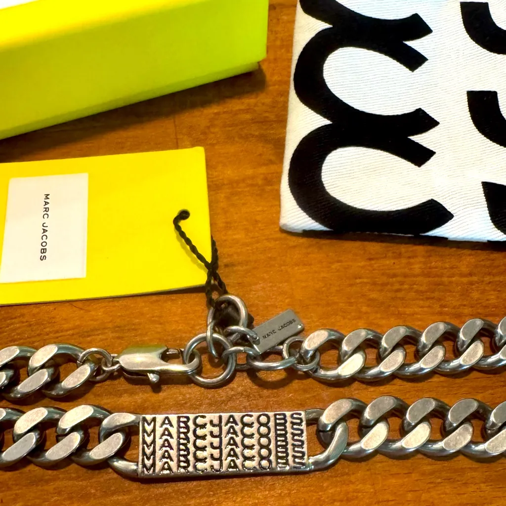 Marc Jacobs Silver Chain Bag Accessory - Image 2