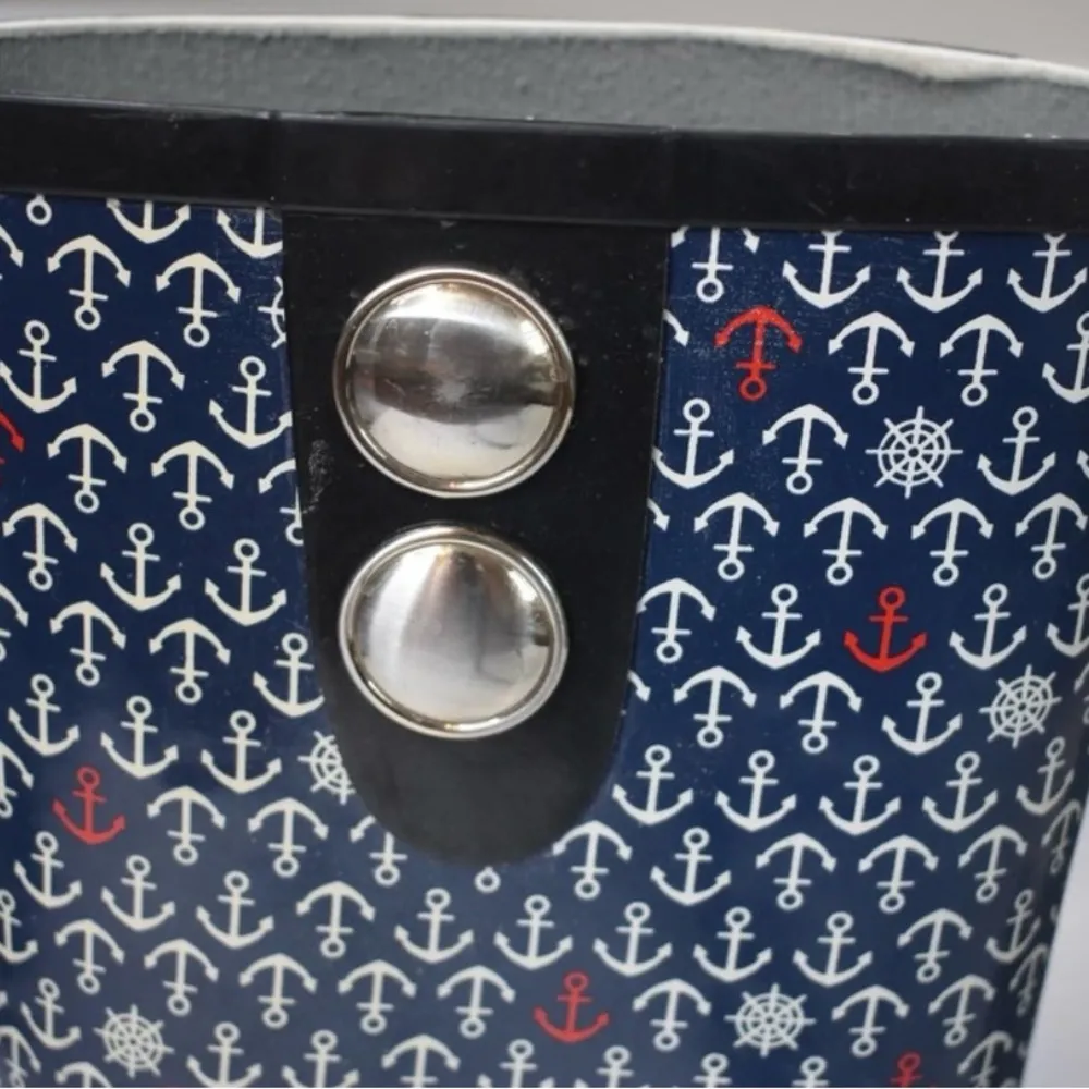 Nomand Navy blue anchor rain boots Size 10 - Image 2