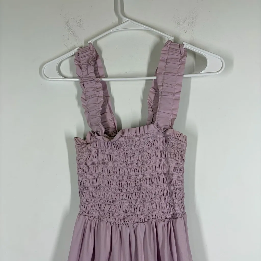 Abercrombie Smocked Bodice Easy Maxi Dress Size Small - Image 5