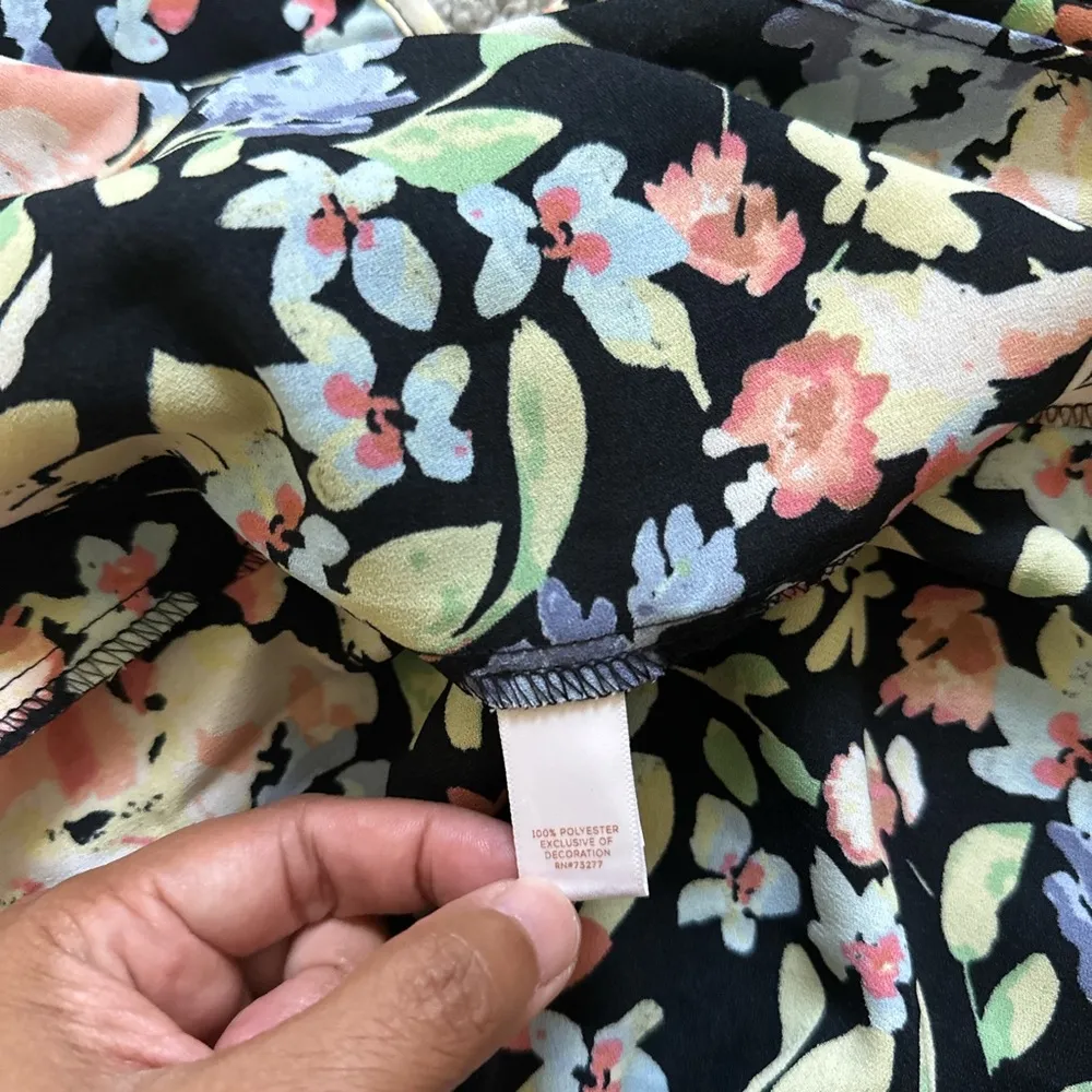 LC Lauren Conrad Floral Print Women's Dress - Image 8