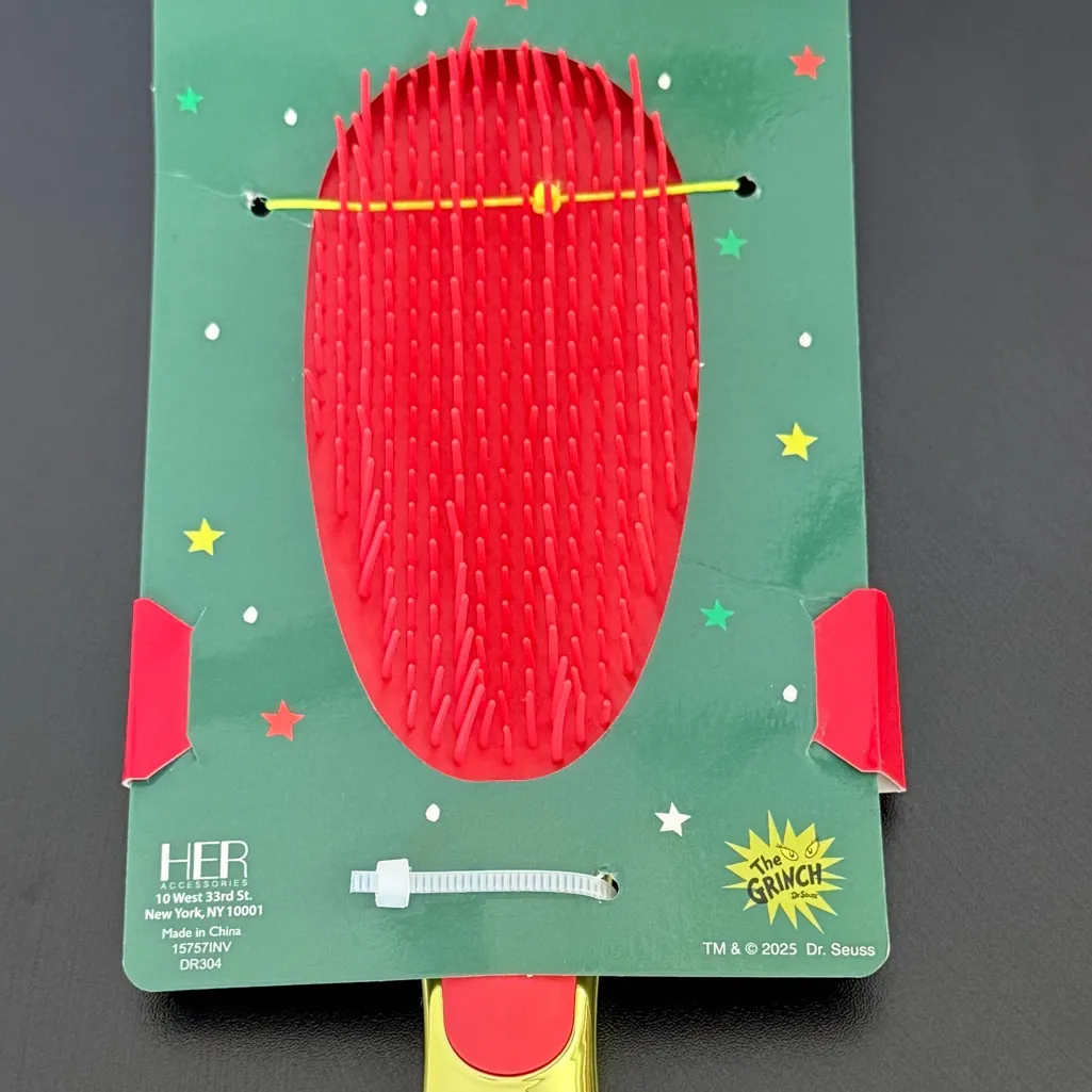 Nwt The Grinch Detangler Brush - Image 2