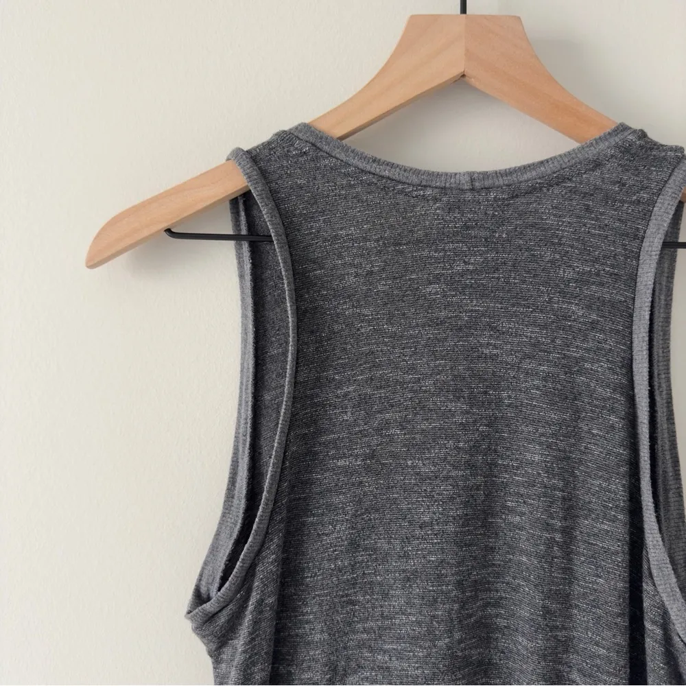 Anthropologie Dolan T-Shirt Jumpsuit adjustable tie waist pockets scoop neck XS - Image 7