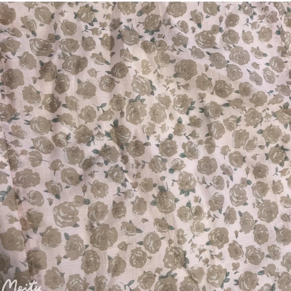 Japanese Kawaii Pastel Lilac Floral Cottagecore Halter Ribbon Crop Tank Top Size XS - Image 4