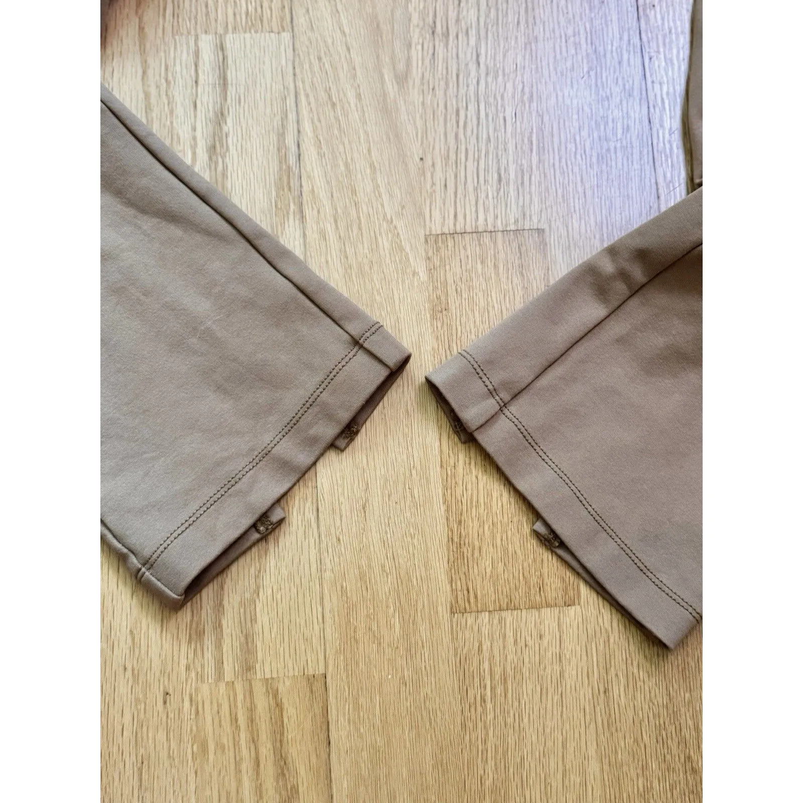 Maeve by Anthropologie Women's Kick Flare Pull On Dress Pants Camel Tan Size XS - Image 12