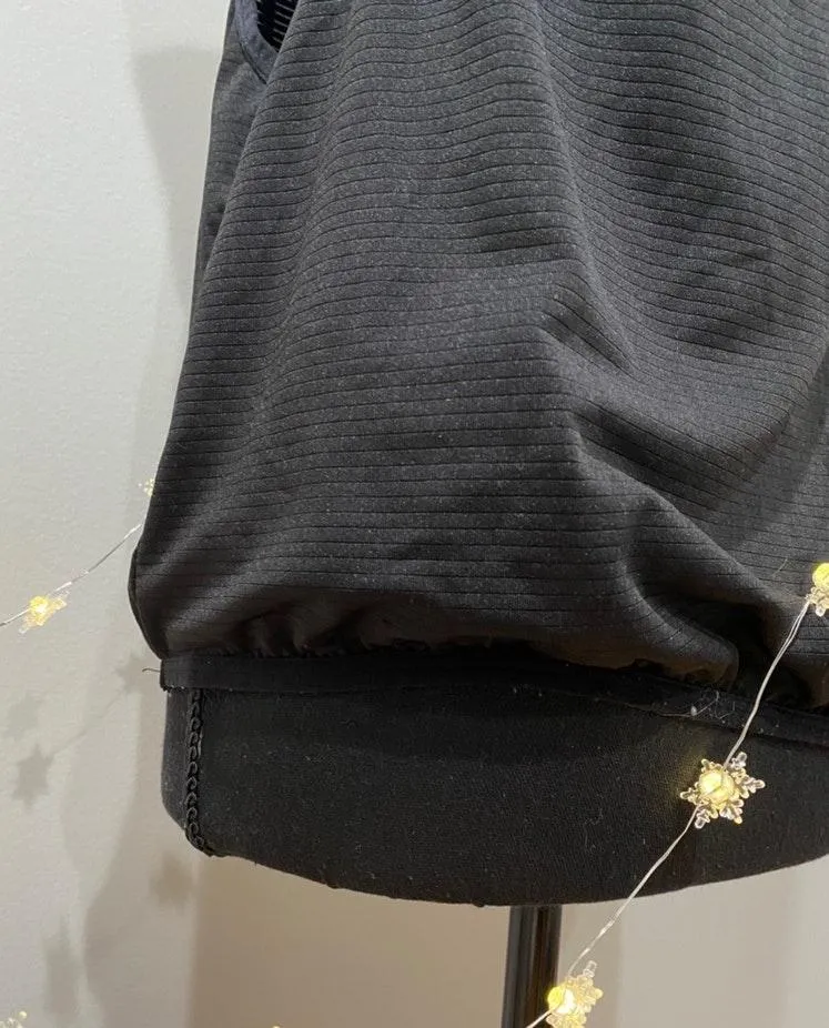 Black Athletic Tee w/ Sportsbra - Image 4