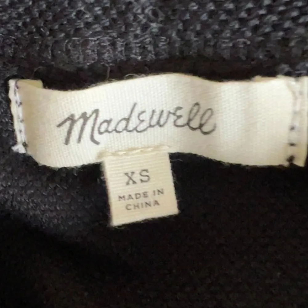 Madewell Tie-shoulder Tank Top Size XS Black - Image 7