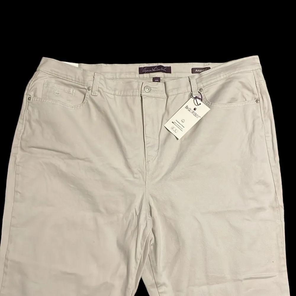 Light tan Gloria Vanderbilt Amanda jeans - plus size NWT - Image 2