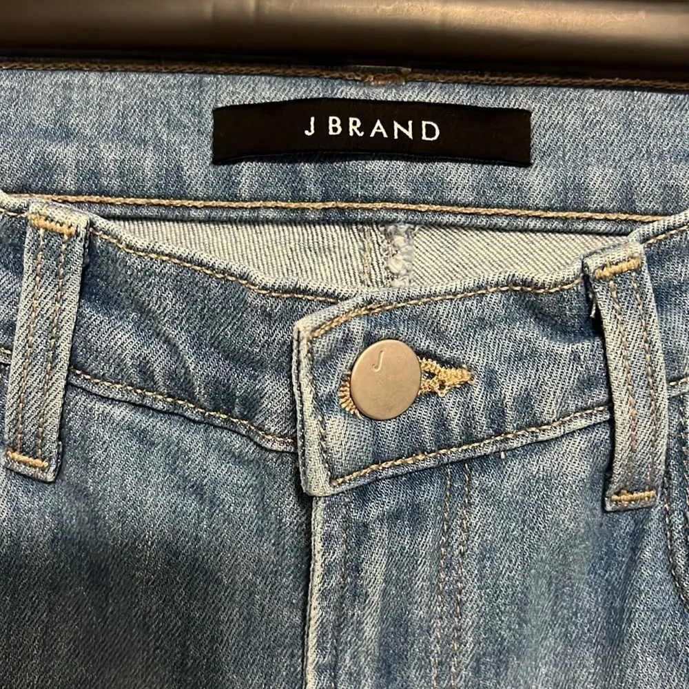 J Brand Ruby Jeans High Waisted Skinny with Lace Detail Size 26 EUC - Image 5