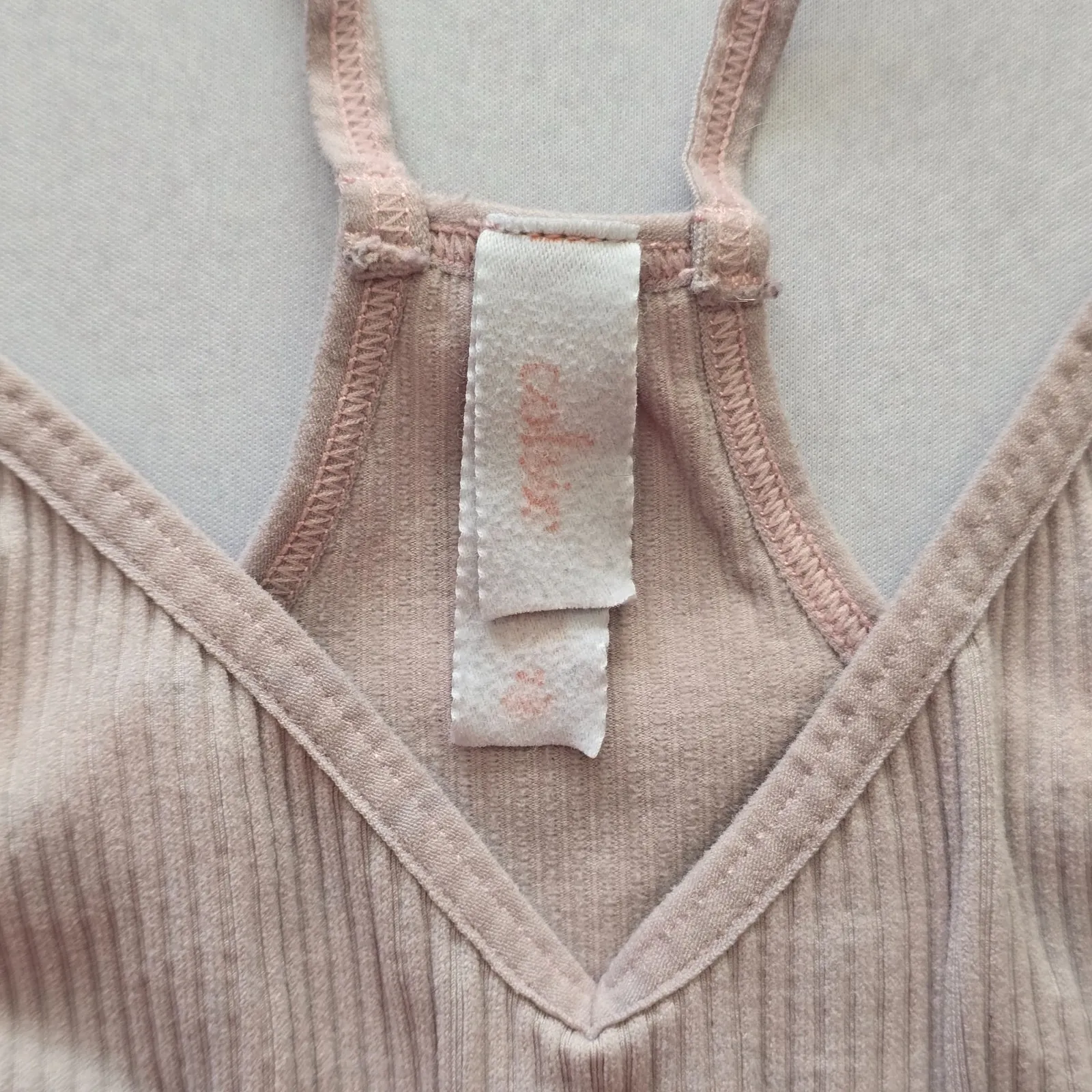 Ribbed Comfort Y2K Bra Top Wireless Pullover Stretch Sleep Active Closie Gray M Size M - Image 5