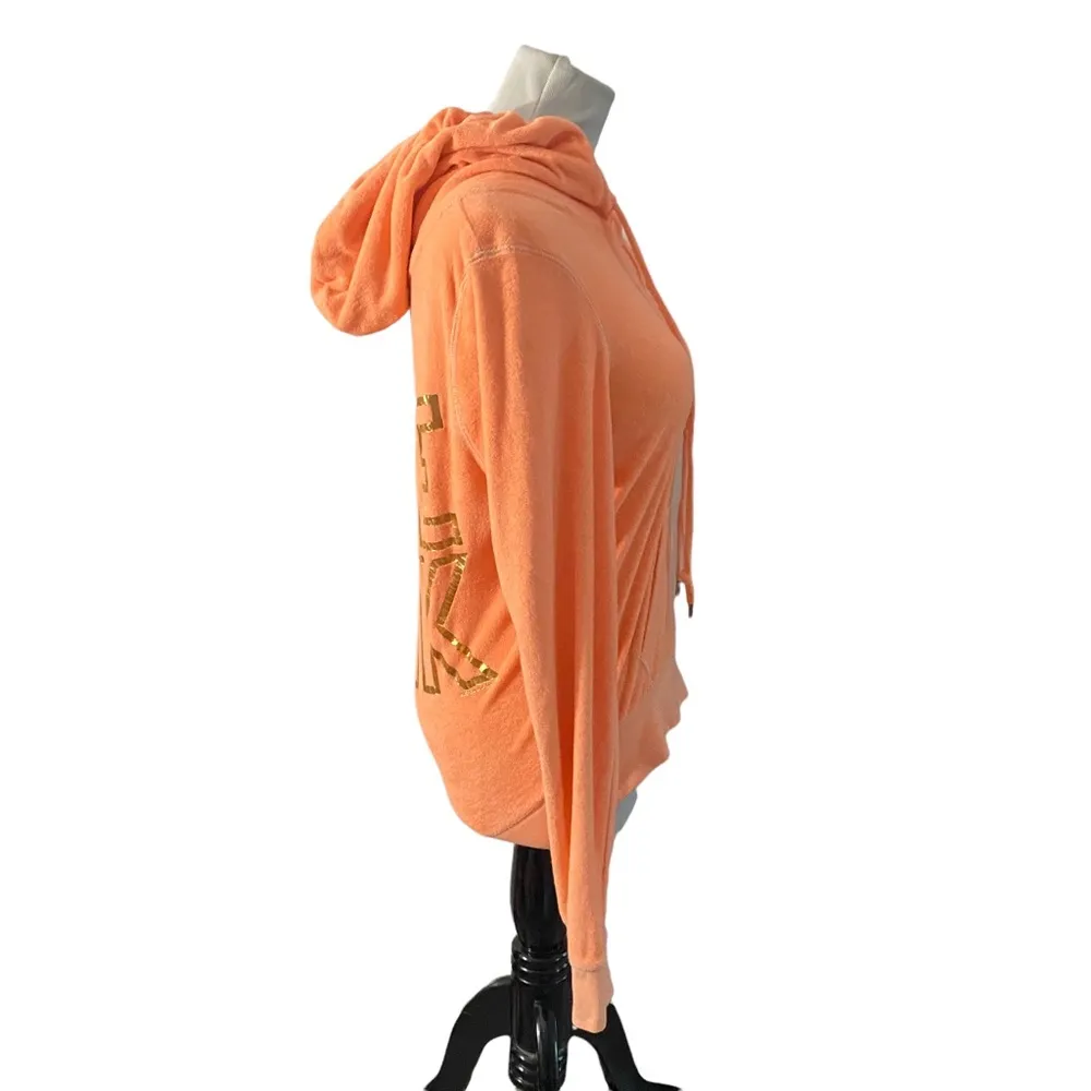 Victoria’s Secret orange track suit jacket size small - Image 2
