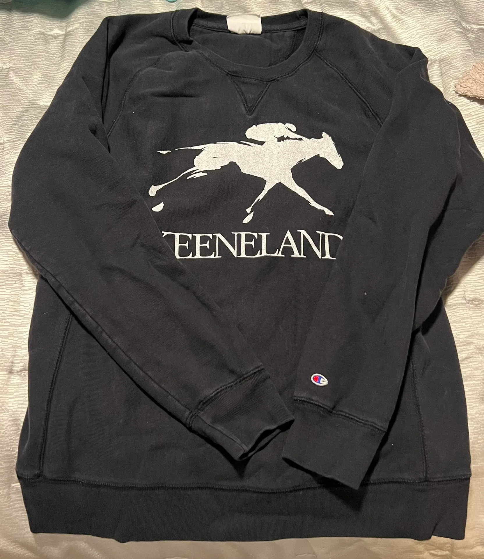 Black Keeneland Crewneck - Image 3