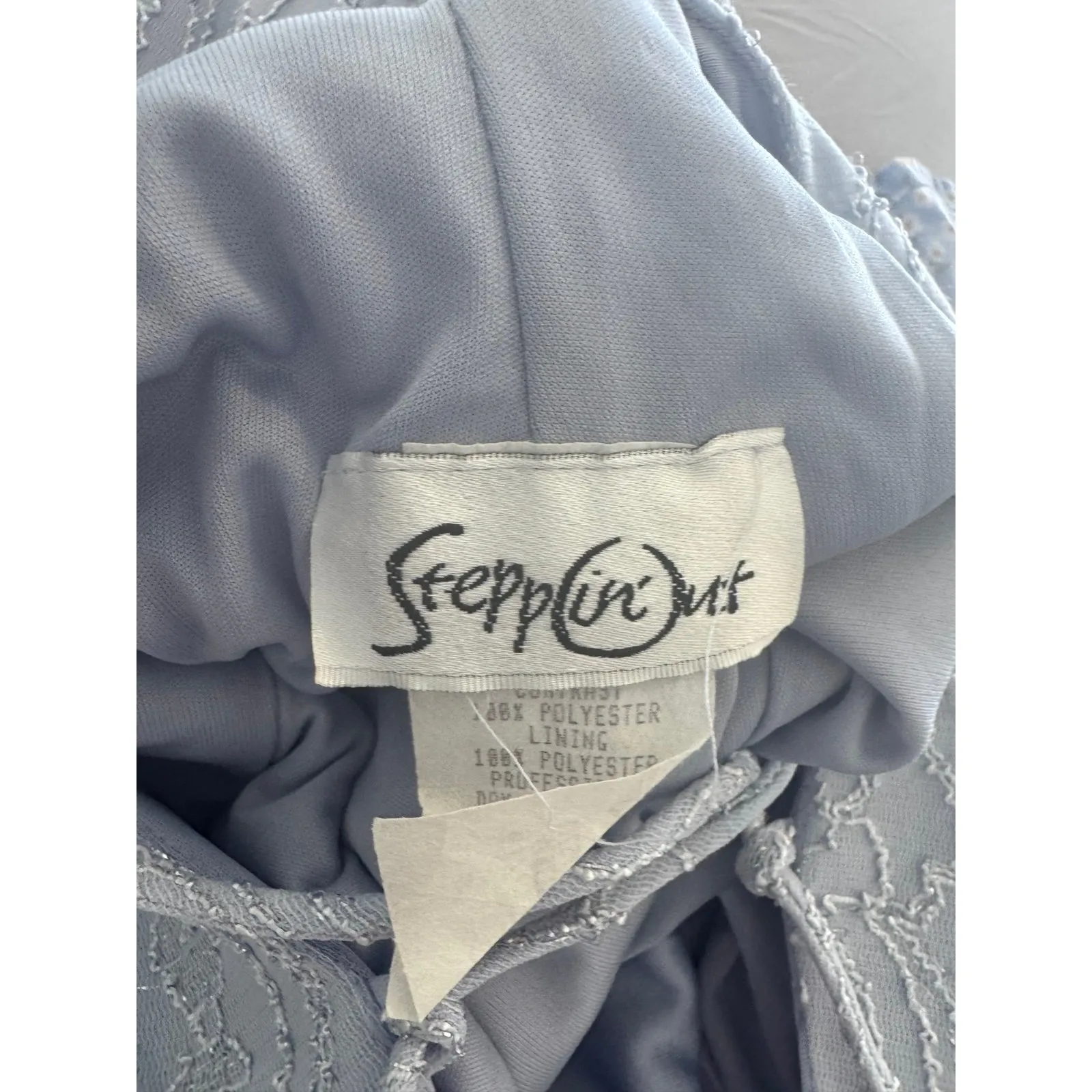 Steppin' Out 90's Y2K long dress Size‎ 9/10 from 1999 prom , light purple Size 8 - Image 4