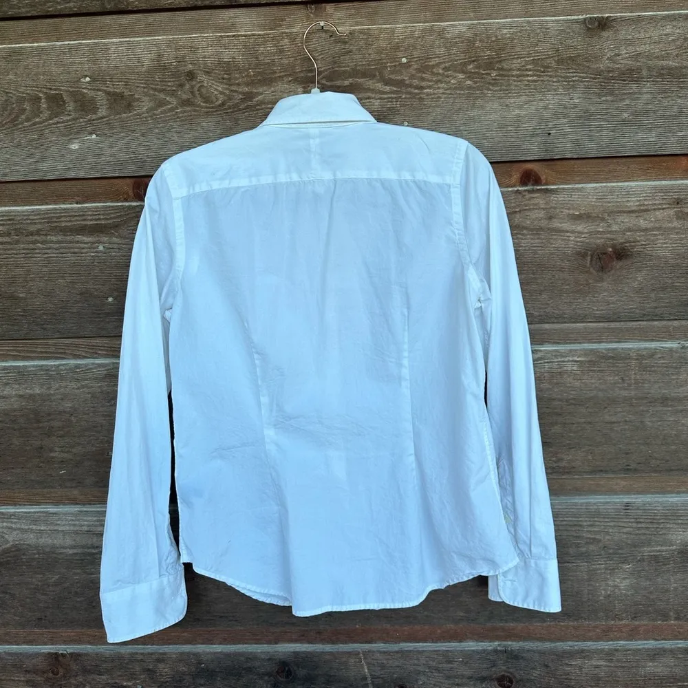 COPY - Vintage Ralph Lauren White Ruffle Dinner Shirt - Image 3