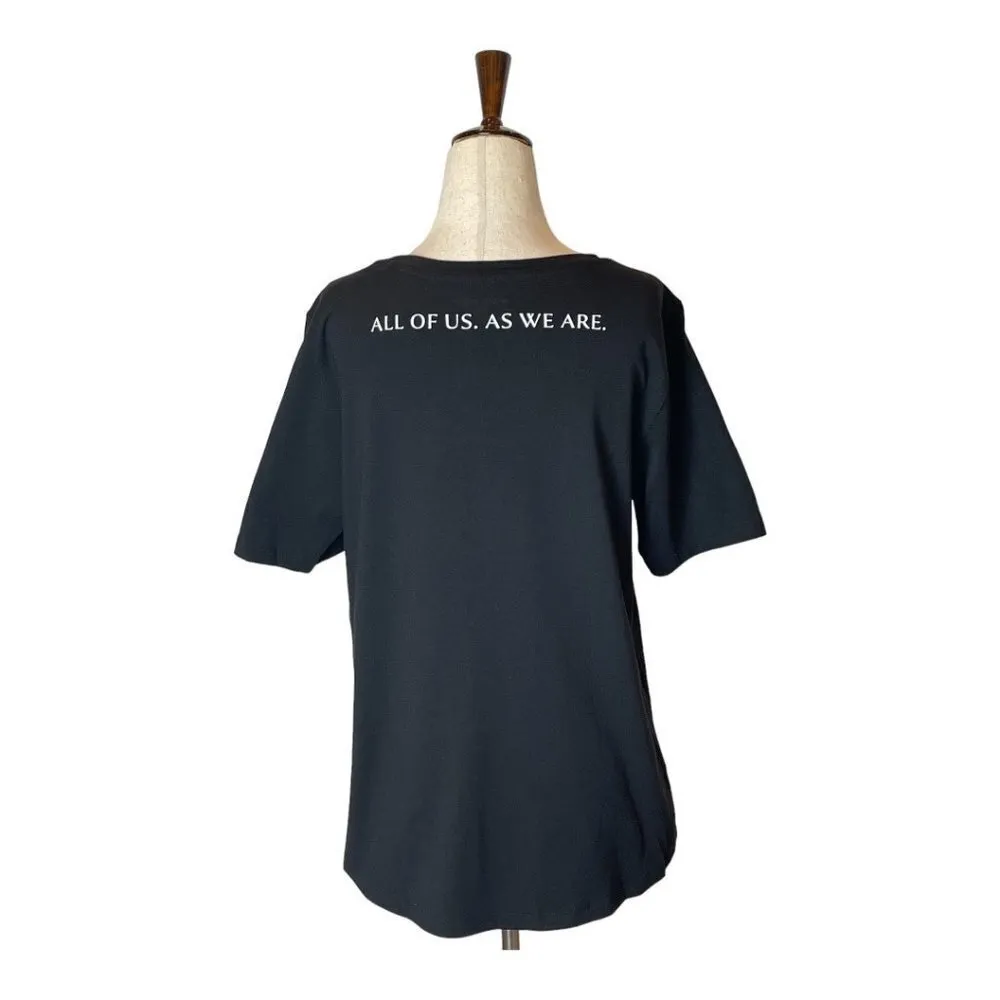 Universal Standard Black All Of Us As We Are Short Sleeve Oversized Tee Size XXS - Image 5