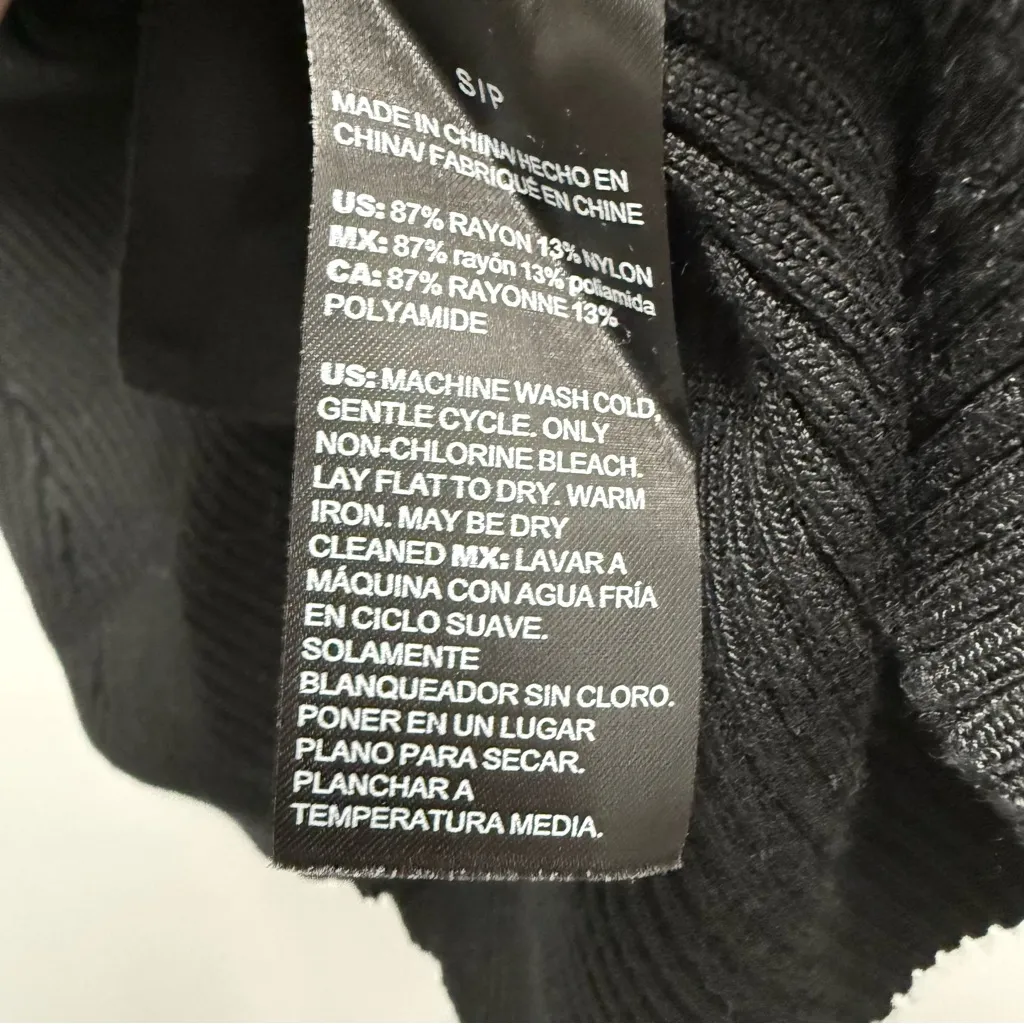 White House Black Market Long Sleeve Collared Button Ribbed Cardigan | Small - Image 5