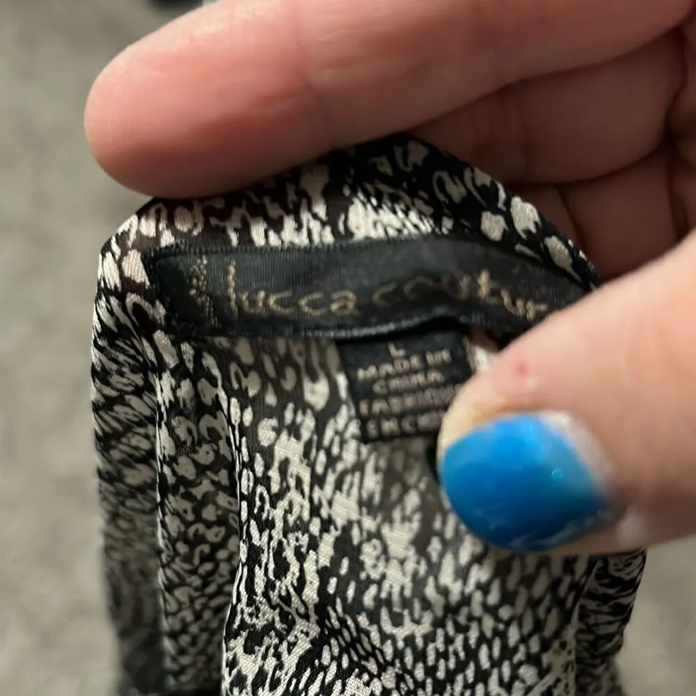 Lucca Couture Luca Couture - snakeskin blouse - L - Image 5