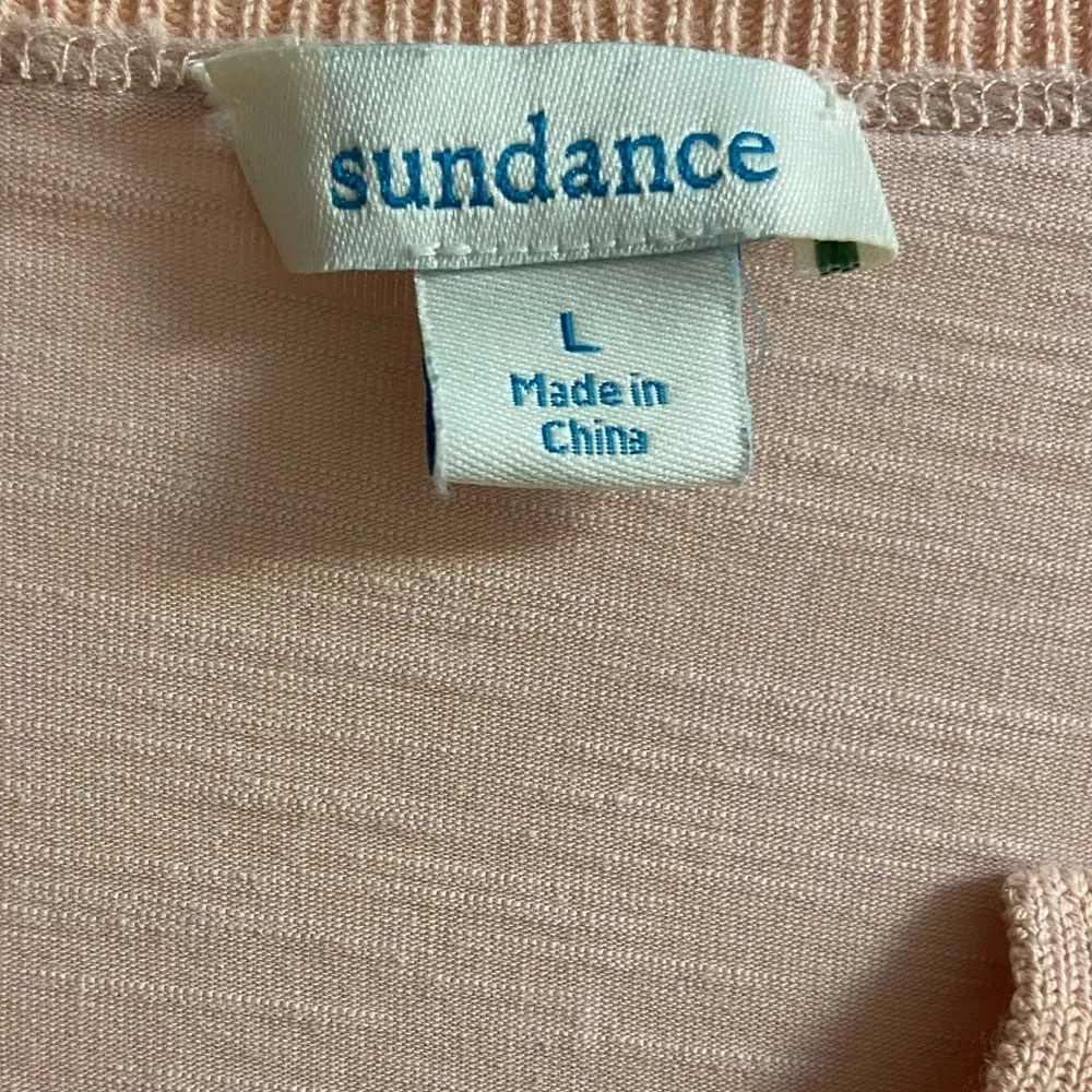 Sundance cozy canyon top multimedia split v neck Large - Image 6