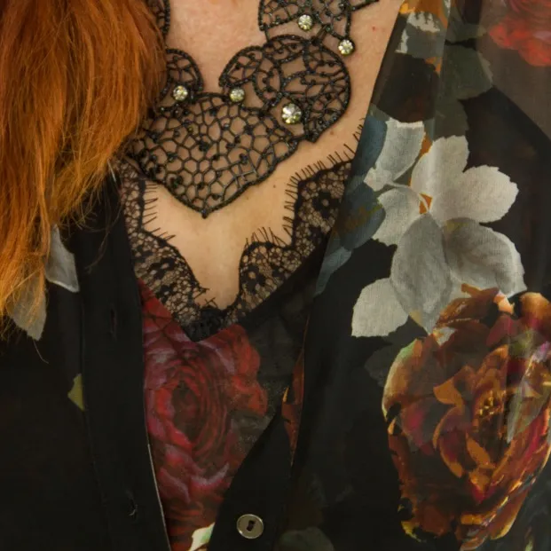 Soft Surroundings PM Floral Sheer
Duster & Slip Dress 2pc Set Style
3B06Maxi NWT - Image 5