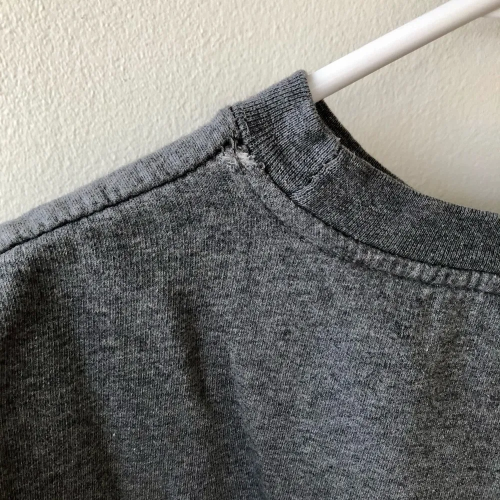 HUF Gray Box Logo Crewneck Sweatshirt Size Small - Image 6