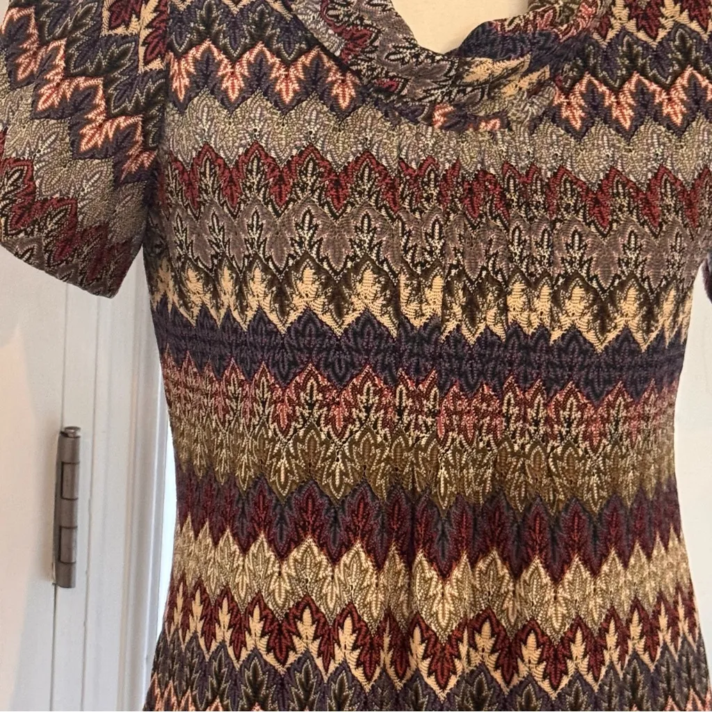 Jessica Howard Y2K Drape Neck Dress – Size 12P - Image 3