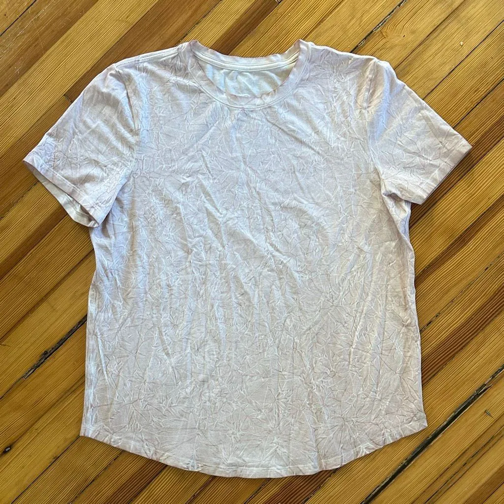 Lululemon Love Crew T-Shirt in Summit Wash Smoky Topaz Size 10 - Image 3