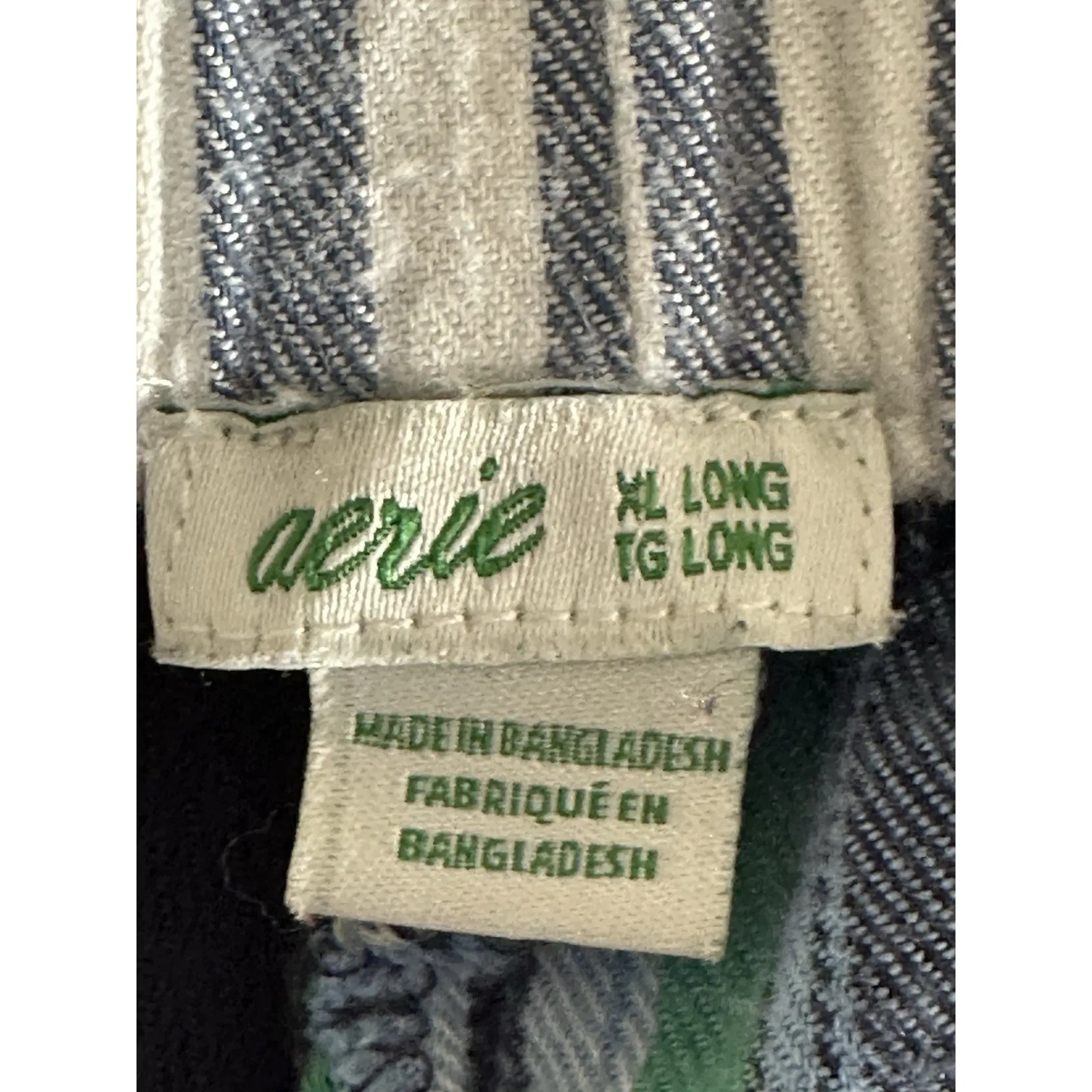 Aerie Plaid Patchwork Flannel Pajama Pants XL Women's - Image 5