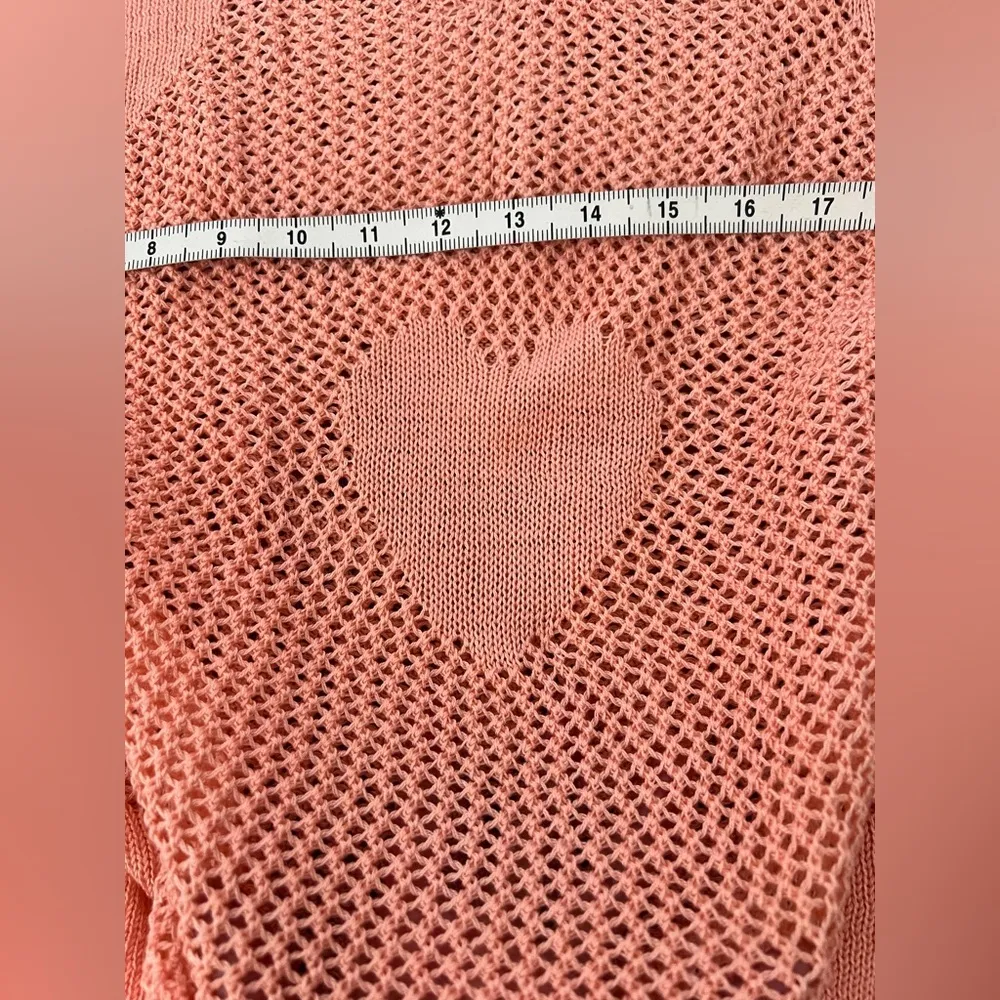 Heart Patterned Pink Sweater - Image 6