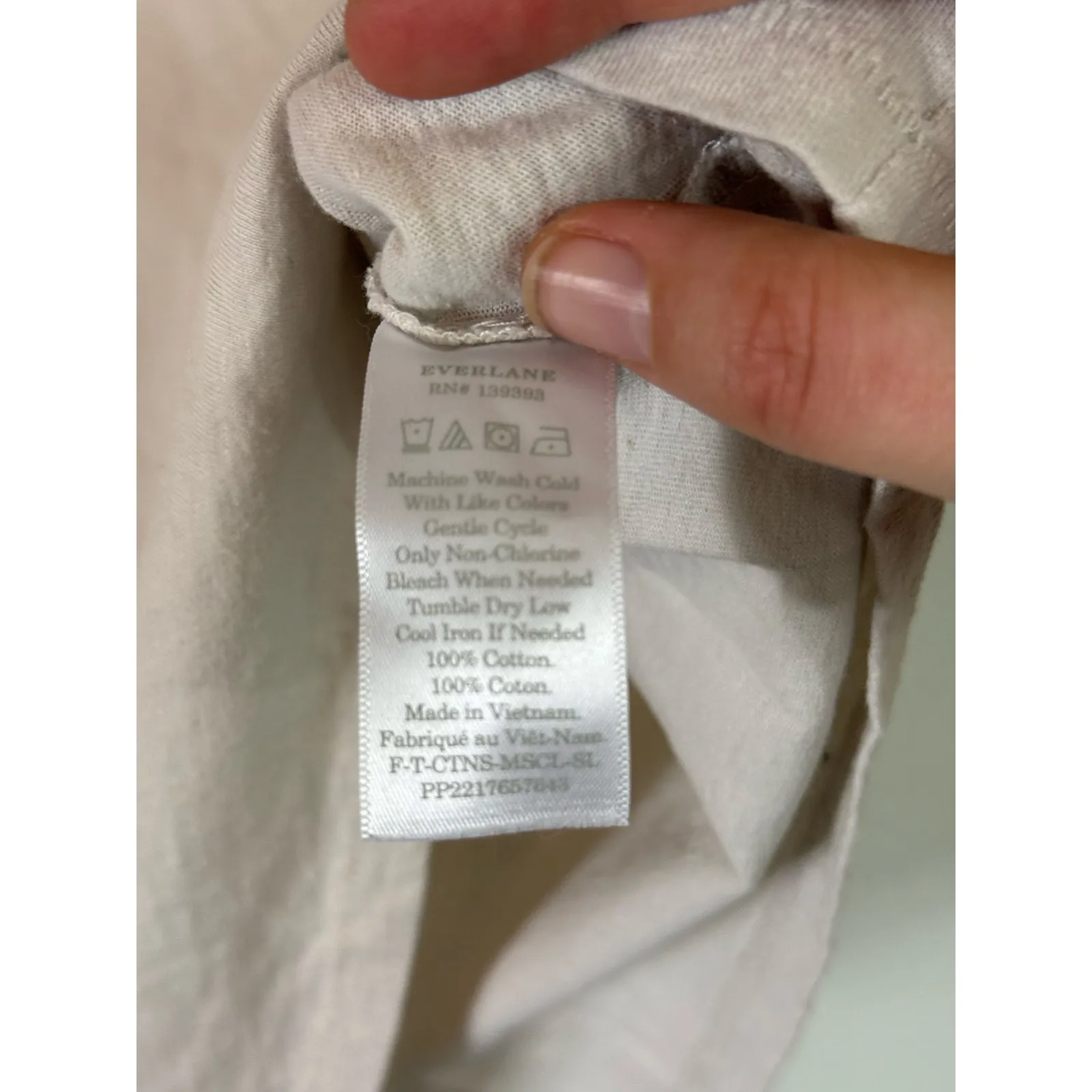 Everlane essential cotton size S - Image 3