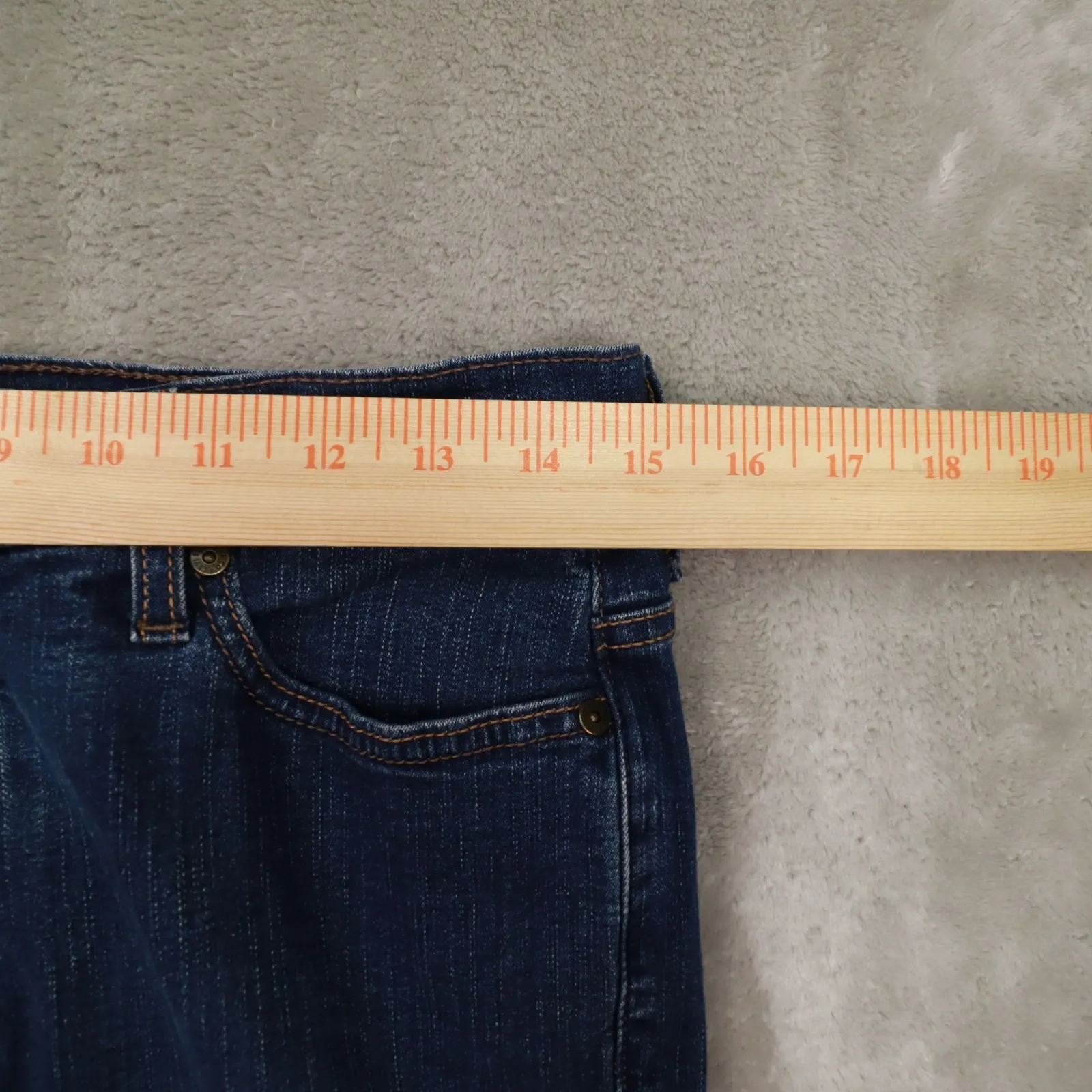 Levi's Y2K Perfectly Slim 512 Bootcut Denim Jeans Blue Women's 12M Stretch - Image 7