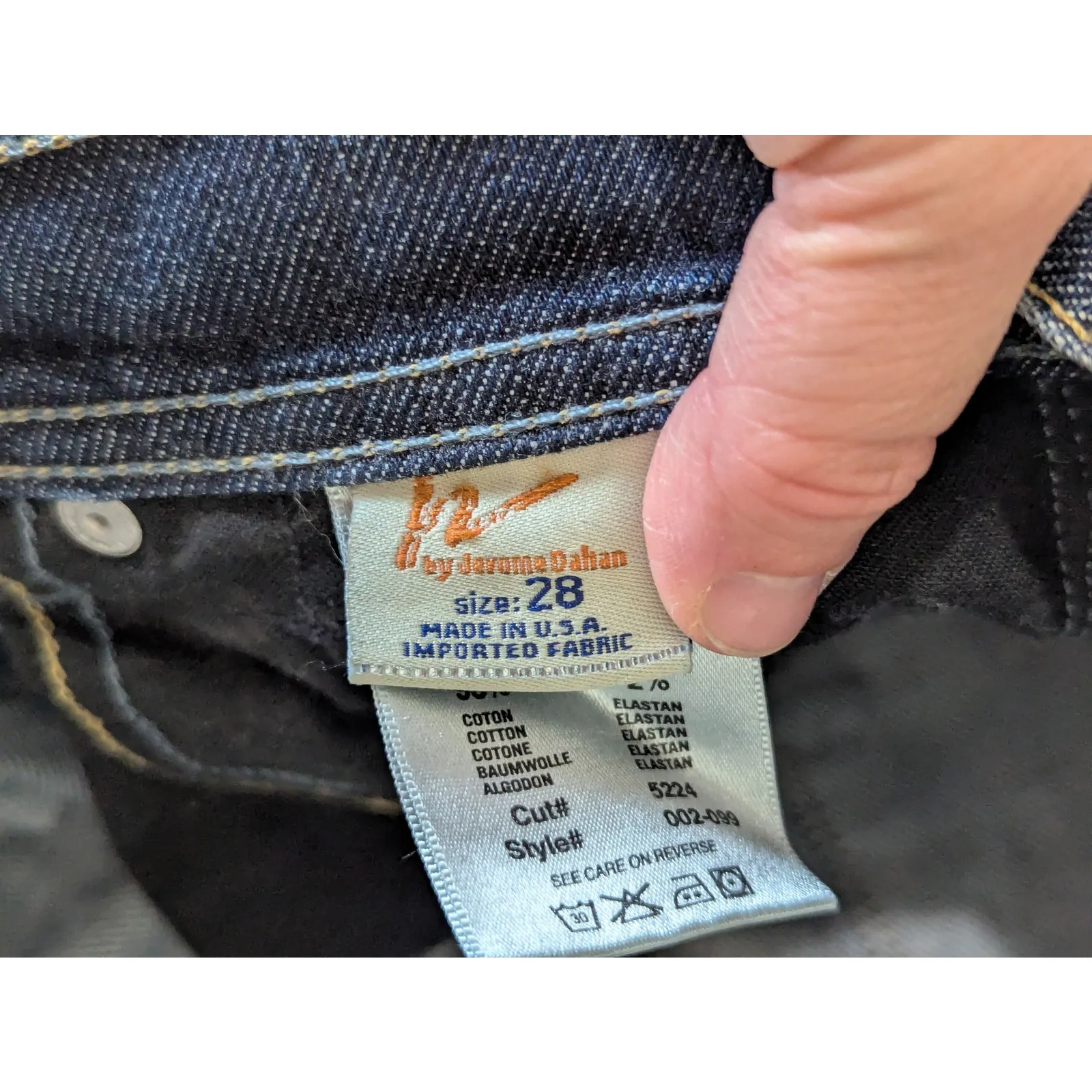 Citizens of Humanity Ingrid Low Waist Flare Jeans Dark Wash Blue Womens 28 Denim - Image 5