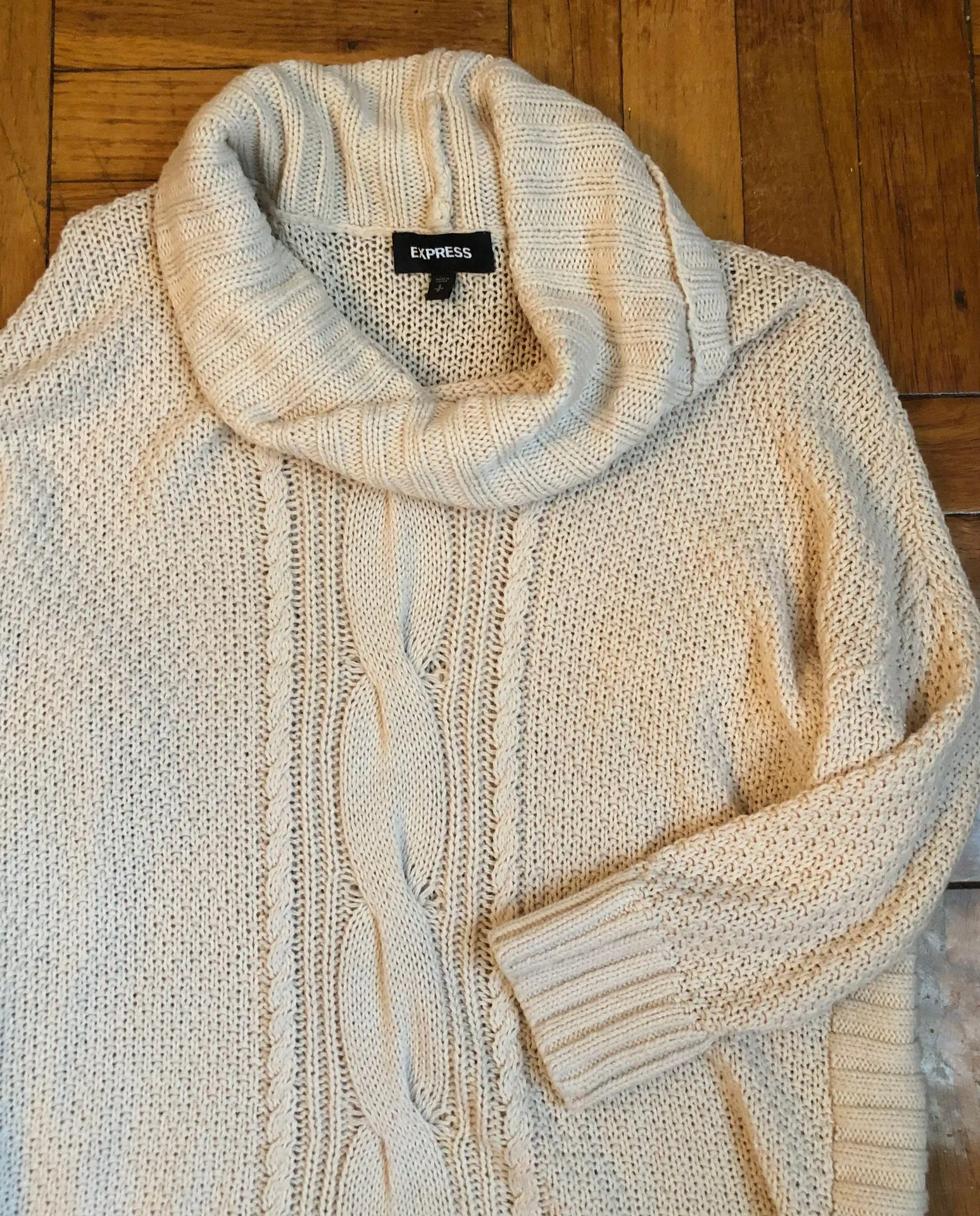 EXPRESS Cowl Neck Sweater - Image 2