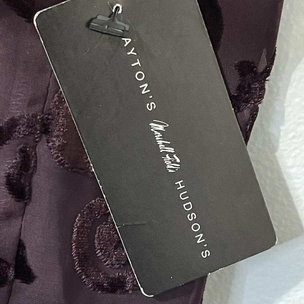 Vintage RAMPAGE Y2K Velvet Sleeveless Maxi Dress Size 5 Small Burgundy NWT 90s - Image 6