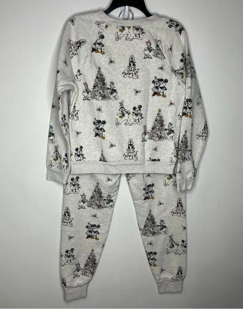 Disney x American Eagle lounge set Christmas Mickey Mouse Donald Duck size small - Image 11