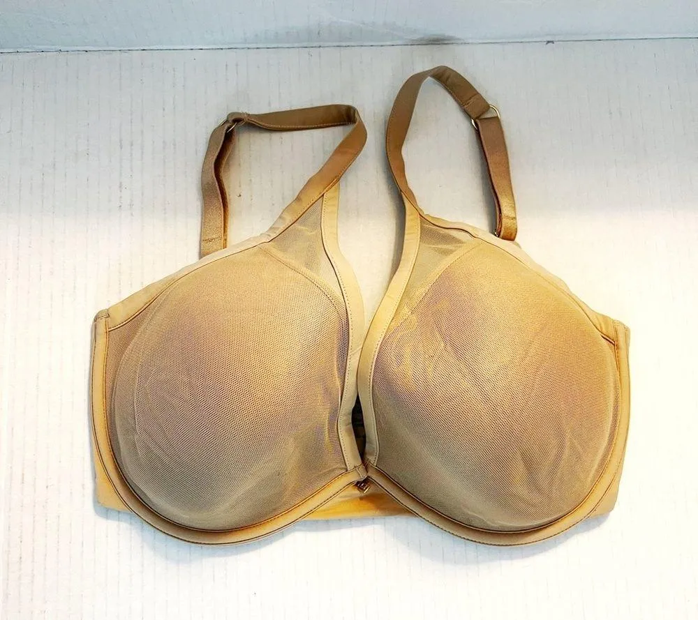 Third Love Bra 24/7 Classic Contour Plunge Bra Classic Taupe Sz 32G /32DDDD EUC - Image 2